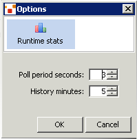 Terracotta Developer Console options dialog.